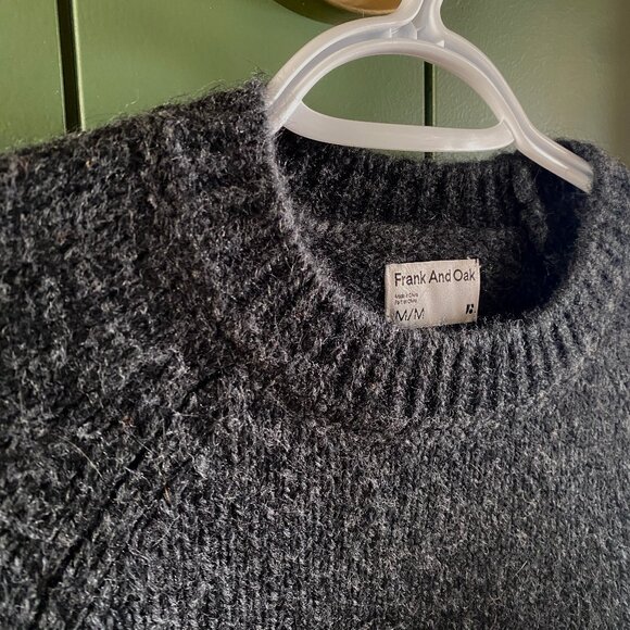 Frank and Oak Fuzzy Sweater - Picture 3 of 4